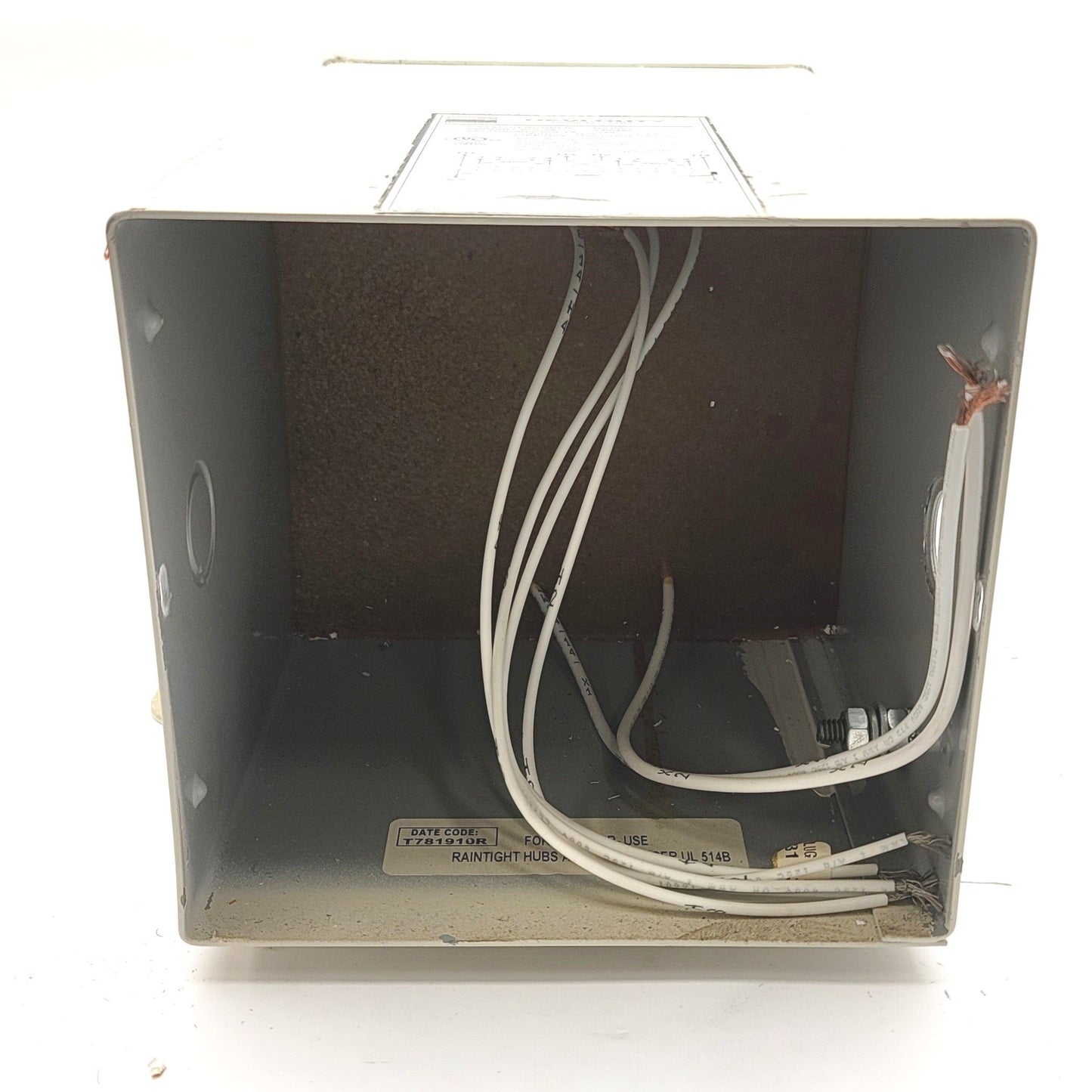 Used Sola Hevi-Duty HZ1000 Industrial Control Transformer In 240/480V, Out 120V 1kVA