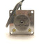 Used Parker QM-57-83 Compumotor Stepper Motor1/4" Shafts 40oz-in NEMA 23 12" Cable