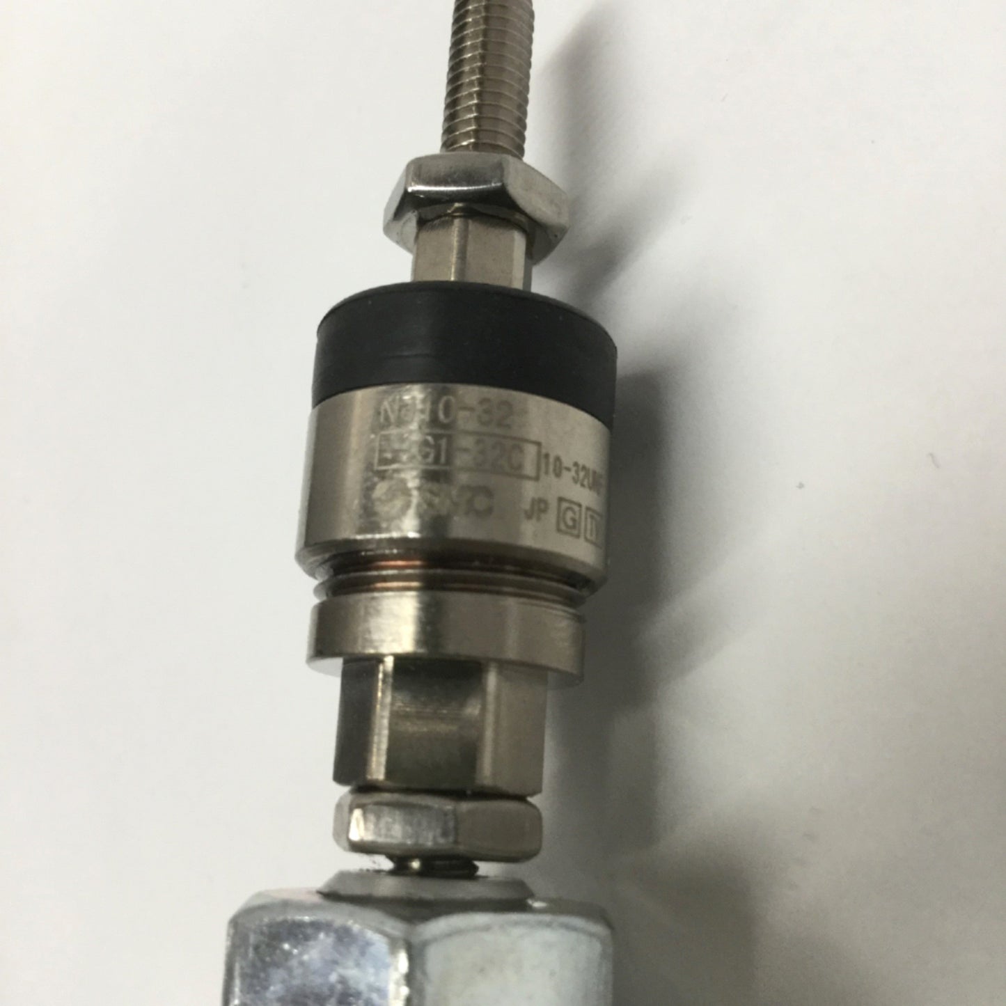 Used SMC NCDME056-0500C Air Cylinder 9/16" Bore, 5" Stroke, 250psi w/D-M9P Switches