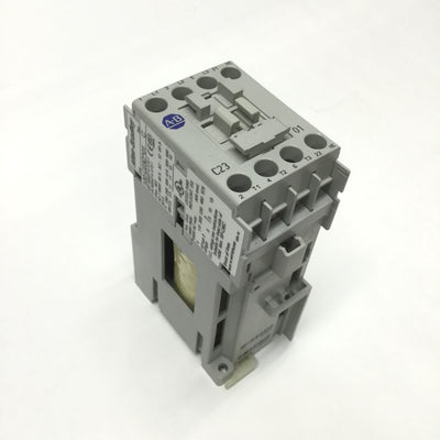 Used Allen Bradley 100-C23DJ01 Motor Contactor Relay 30A, 3-Pole + 1NC, 24VDC Coil