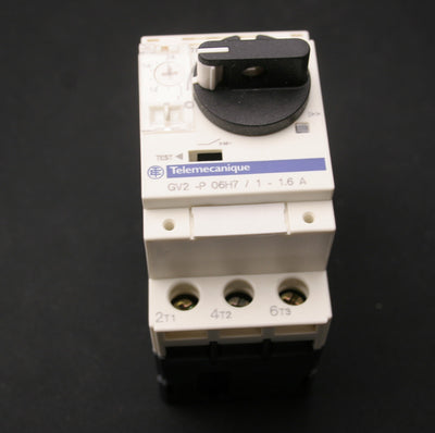 New – Open box Telemecanique GV2-P06H7/1-1.6A Manual Starter and Protector 3-Pole, 1-0.6A