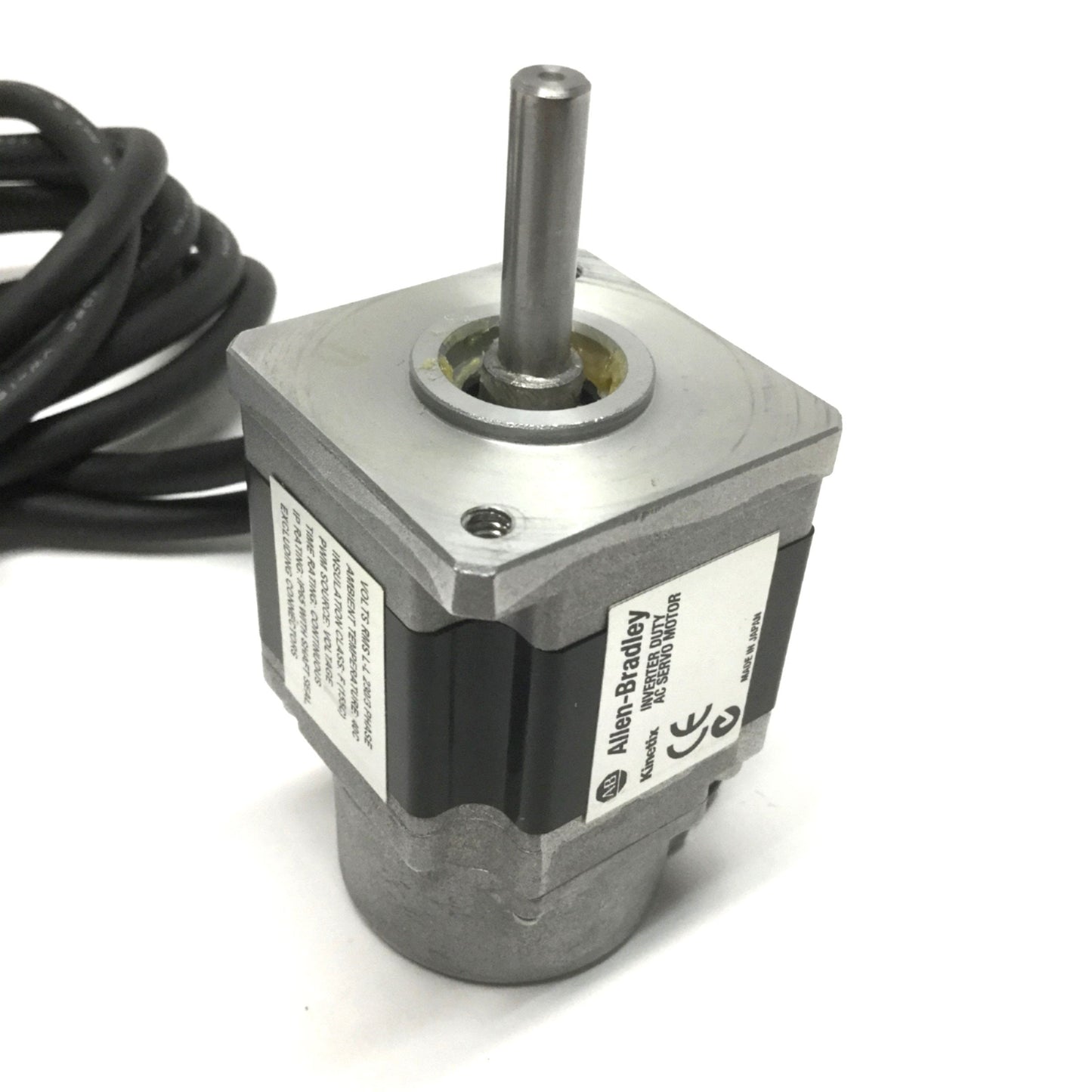 Used Allen Bradley TLY-A120T-HK62AN Kinetix Servo Motor 230VAC, 6000RPM, NEMA 17