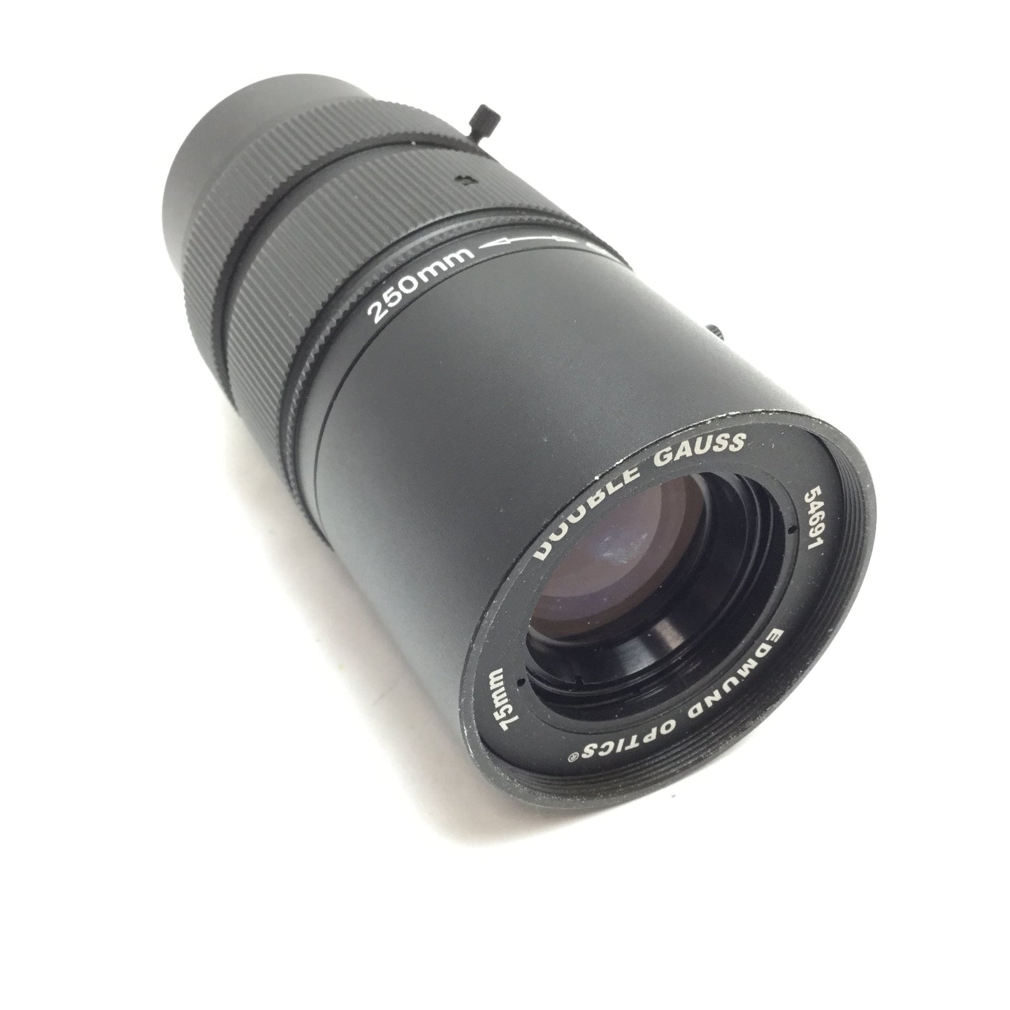 Used Edmund Optics 54691 Imaging Lens, F/4-F/30, C-Mount, Focal Length: 75mm