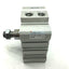 Used SMC NCQ2B80-10DM Compact Cylinder, Bore: 80mm, Stroke: 10mm Ports: 3/8" Rc