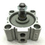 Used SMC NCQ2B80-10DM Compact Cylinder, Bore: 80mm, Stroke: 10mm Ports: 3/8" Rc