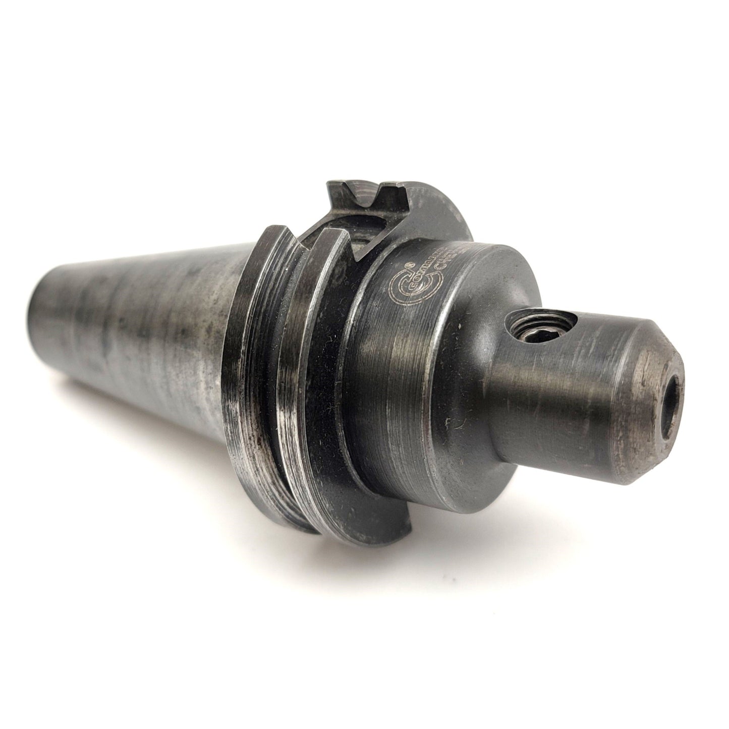 Used Command Tooling C4E4-0375 End Mill Holder Taper: CAT 40, Bore: 3/8" (0.375)"