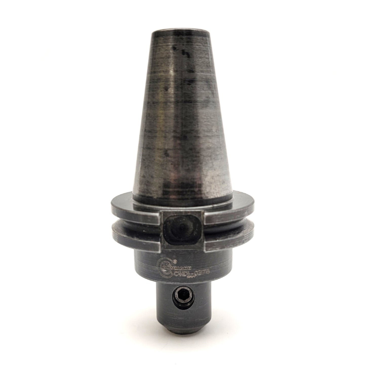 Used Command Tooling C4E4-0375 End Mill Holder Taper: CAT 40, Bore: 3/8" (0.375)"