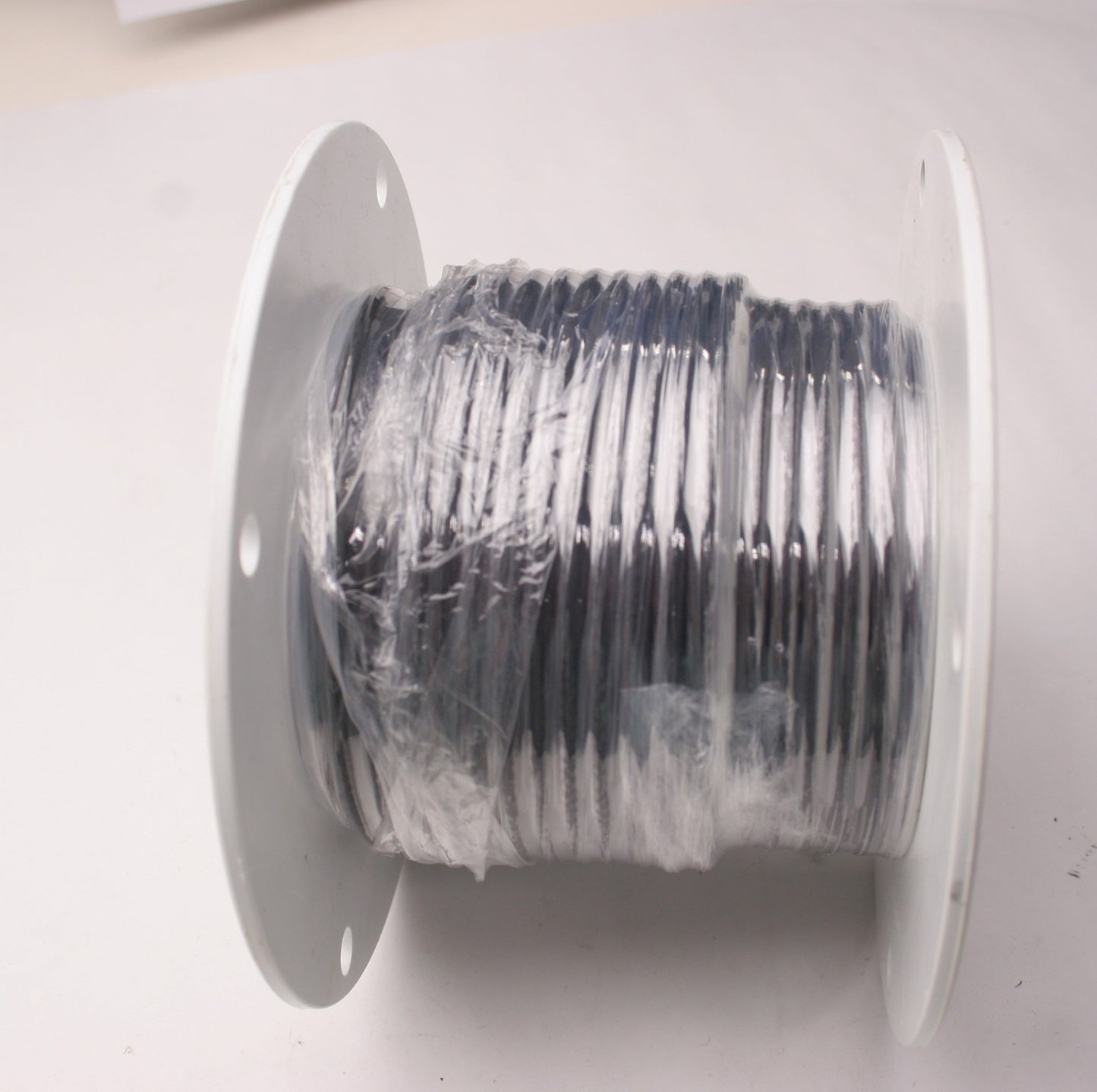 New – Open box AlphaWire 9058c BK005 Coaxial Cable Spool 20 AWG, Black, 100', Shielded