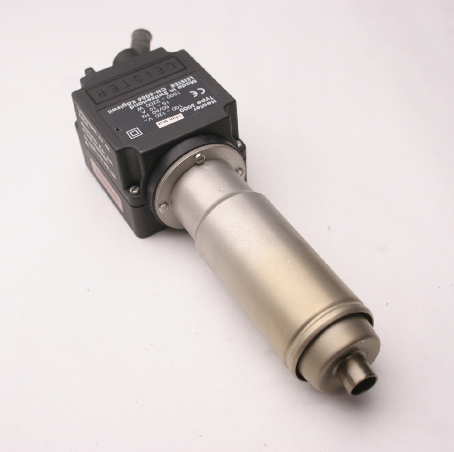 Used Leister Type 3000 Electric Hot Air Heater 100-120VAC 50/60Hz 15-19A, 1500-2200W