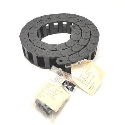 New IGUS 200.05.100 Energy-Chain Cable Hose Carrier Wireway 2-¼" x 1" x 74" 40 Links