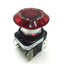 Used Allen-Bradley 800T-FXQ10XA E-Stop, 1 N.O. 1 N.C., 120VAC Lamp, 800T-XA