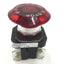 Used Allen-Bradley 800T-FXQ10XA E-Stop, 1 N.O. 1 N.C., 120VAC Lamp, 800T-XA