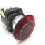 Used Allen-Bradley 800T-FXQ10XA E-Stop, 1 N.O. 1 N.C., 120VAC Lamp, 800T-XA