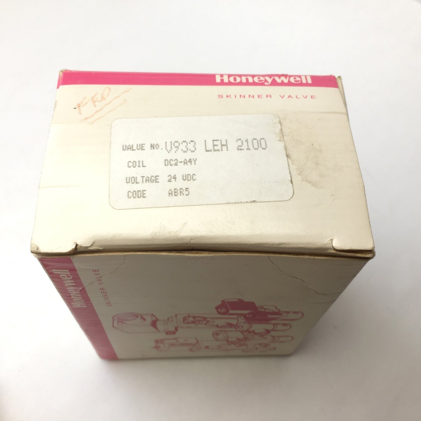 New – Open box Honeywell V933LEH2100 Solenoid Valve 24VDC 20W 100PSI 1/4"NPT Port 1/16 Orifice