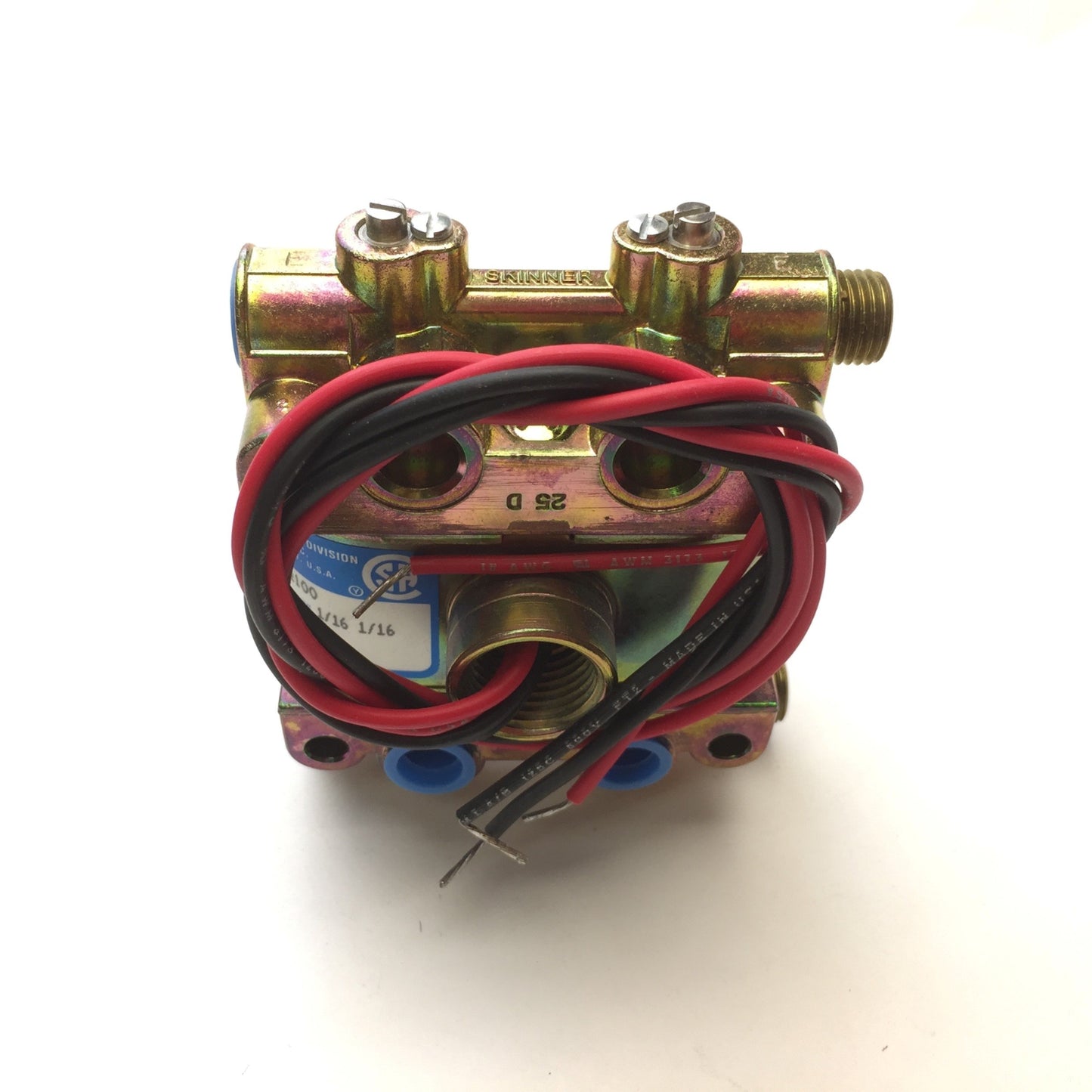 New – Open box Honeywell V933LEH2100 Solenoid Valve 24VDC 20W 100PSI 1/4"NPT Port 1/16 Orifice