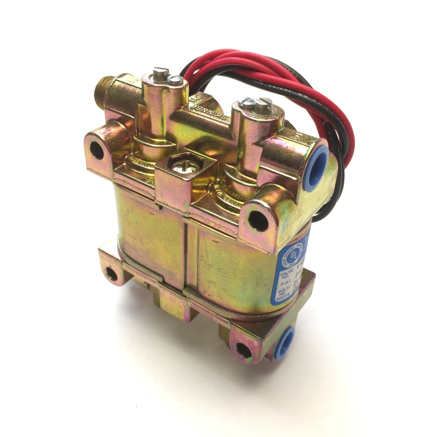 New – Open box Honeywell V933LEH2100 Solenoid Valve 24VDC 20W 100PSI 1/4"NPT Port 1/16 Orifice