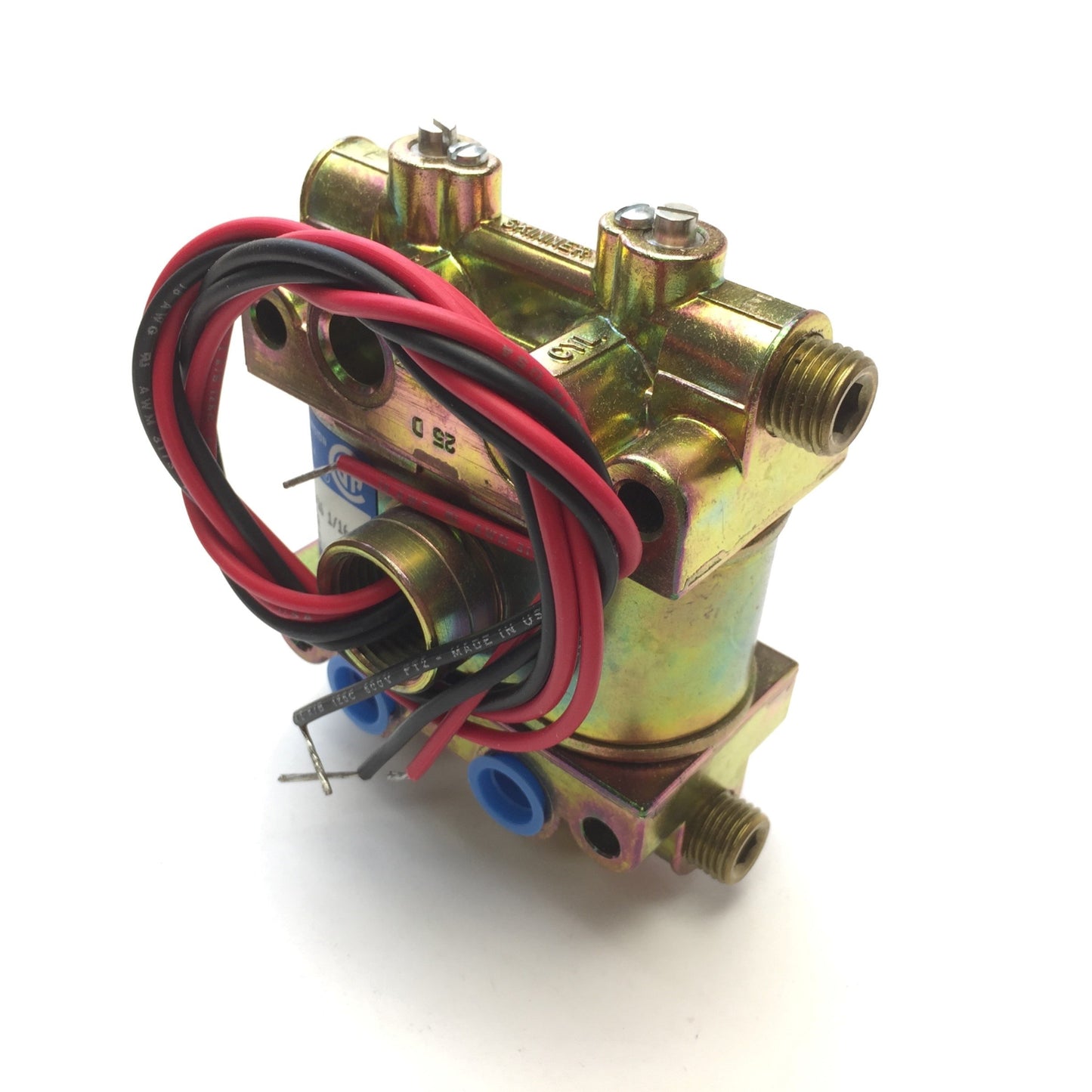 New – Open box Honeywell V933LEH2100 Solenoid Valve 24VDC 20W 100PSI 1/4"NPT Port 1/16 Orifice