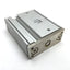 Used SMC MGQM40-100 Guided Cylinder, Bore: 40mm, Stroke: 100mm, Rc1/8, 1.0MPa