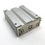 Used SMC MGQM40-100 Guided Cylinder, Bore: 40mm, Stroke: 100mm, Rc1/8, 1.0MPa