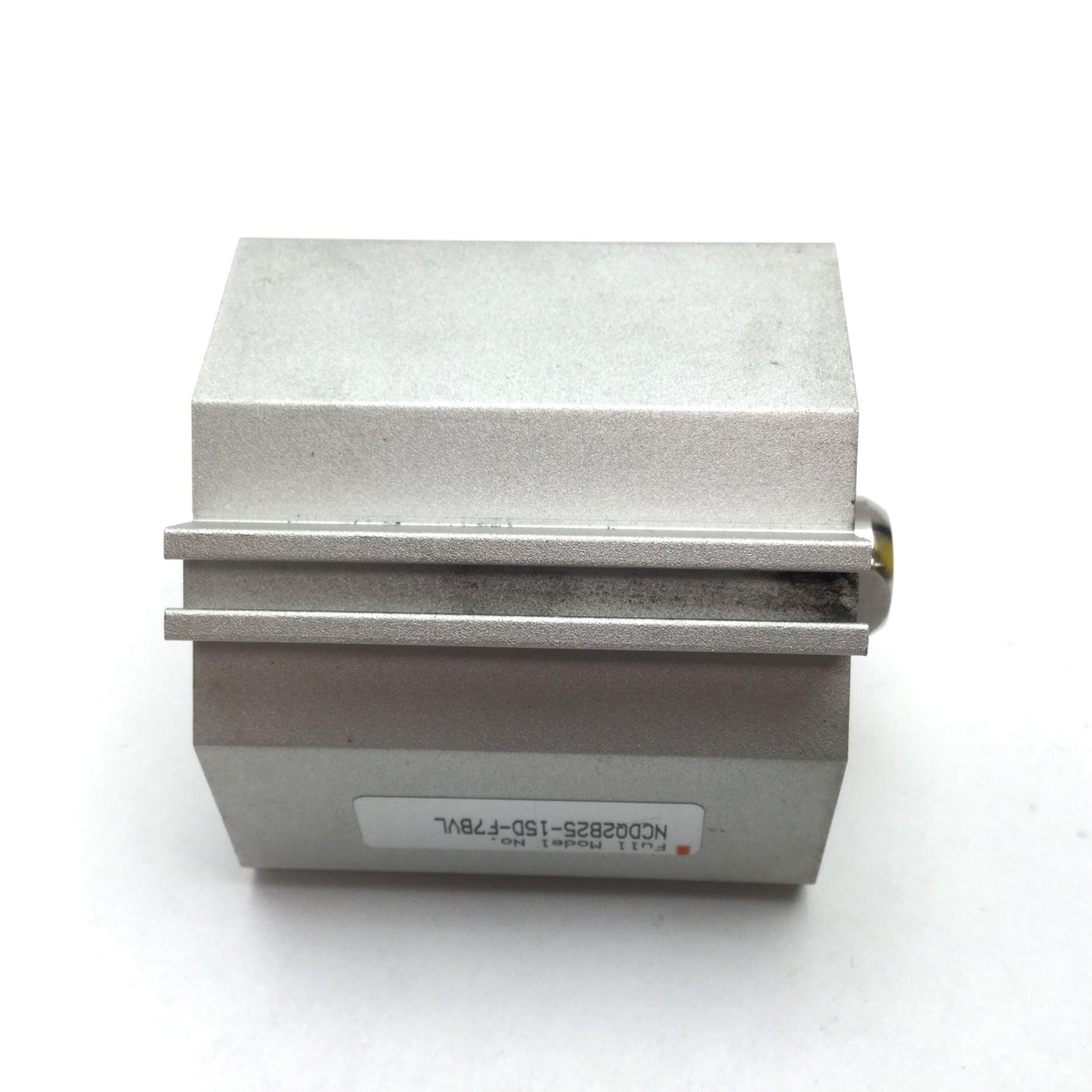 Used SMC NCDQ2B25-15D Compact Cylinder, Bore: 25mm, Stroke: 15mm, M5x0.8, 1.0MPa