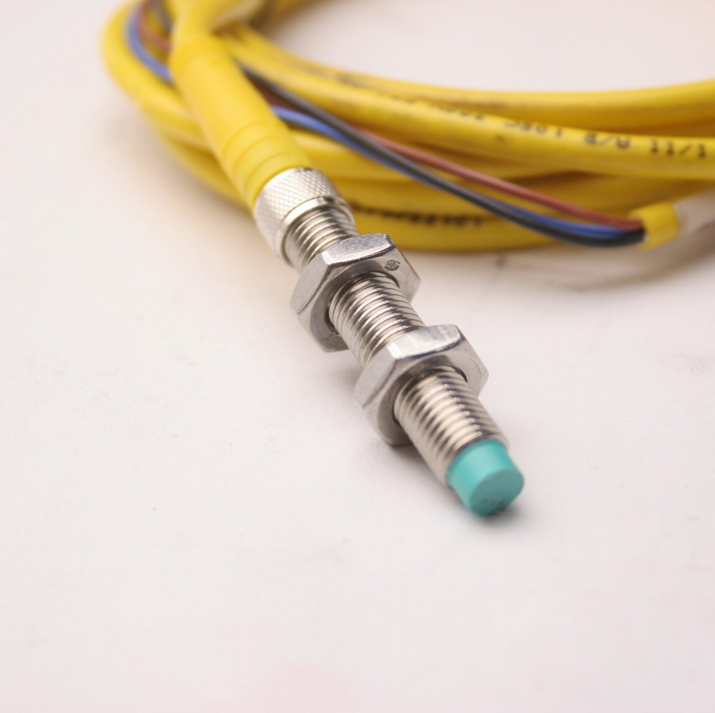 Used Pepperl+Fuchs NJ1.5-8GM40-E2 Inductive Proximity Sensor, 10-60VDC, 0-1.5mm