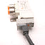 Used SMC SY5120-5LOZ-N7T Solenoid Valve, 2-Position 5-Way, 0.15-0.7MPa, *Small Crack*