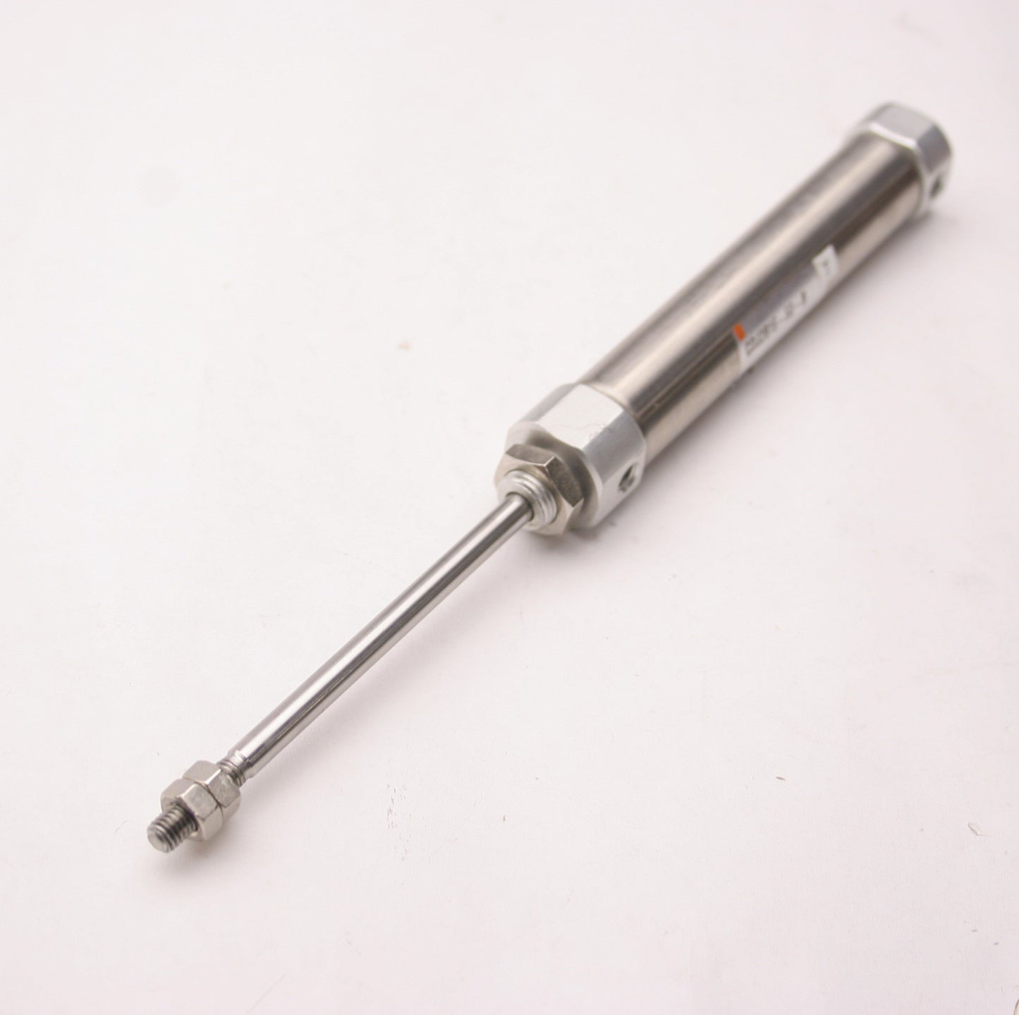 Used SMC 11-CDJ2B16-60-B Pneumatic Cylinder, M5 x 0.8, Stroke: 60mm, Bore: 16mm