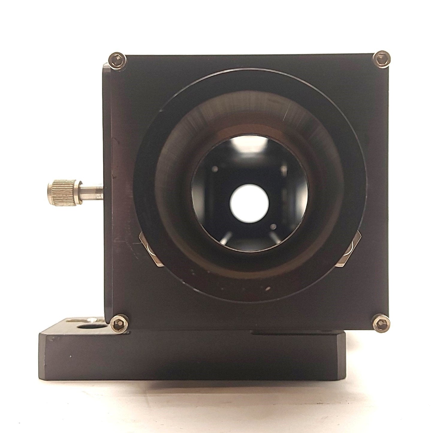 Used Resonetics LASER Optics Cage, 2x 20 1/2" x ?3/8" 2" C2C Rails, 2x 2.5" OD Tube