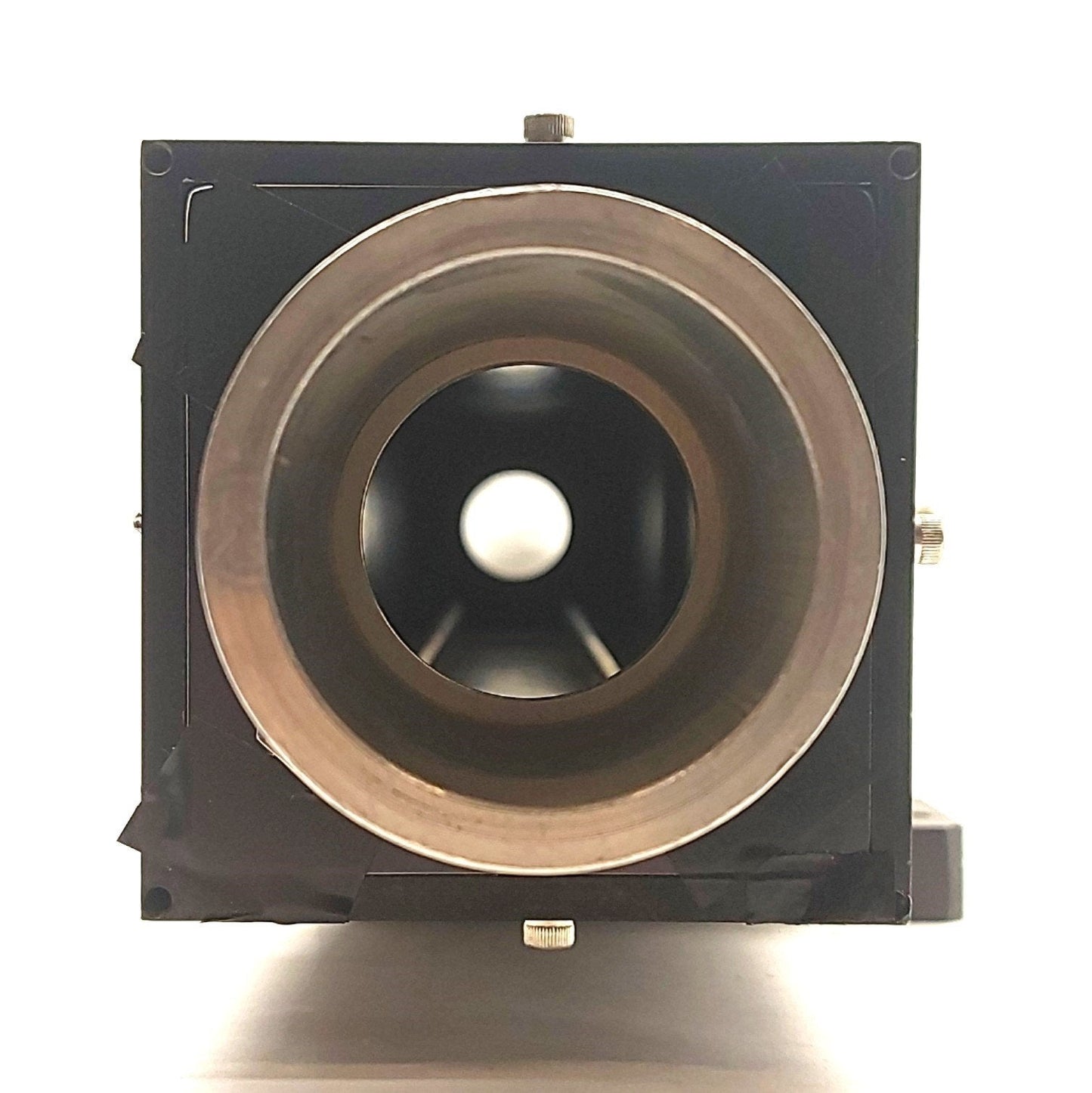 Used Resonetics LASER Optics Cage, 2x 20 1/2" x ?3/8" 2" C2C Rails, 2x 2.5" OD Tube