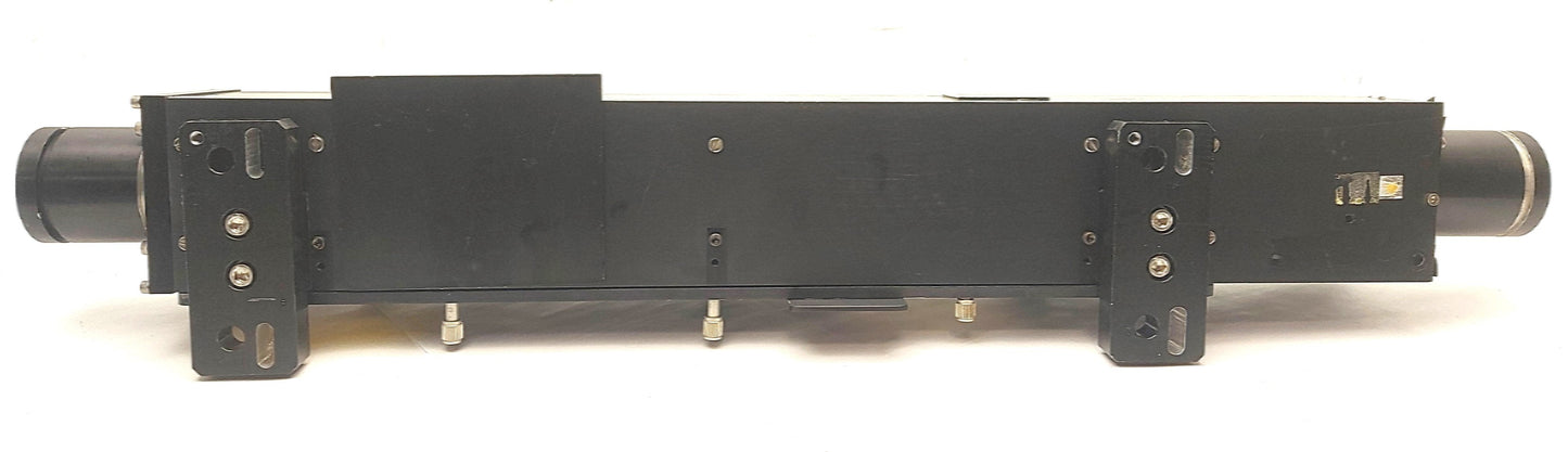 Used Resonetics LASER Optics Cage, 2x 20 1/2" x ?3/8" 2" C2C Rails, 2x 2.5" OD Tube