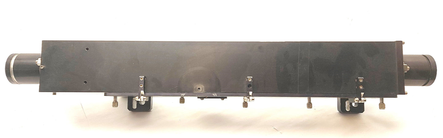 Used Resonetics LASER Optics Cage, 2x 20 1/2" x ?3/8" 2" C2C Rails, 2x 2.5" OD Tube