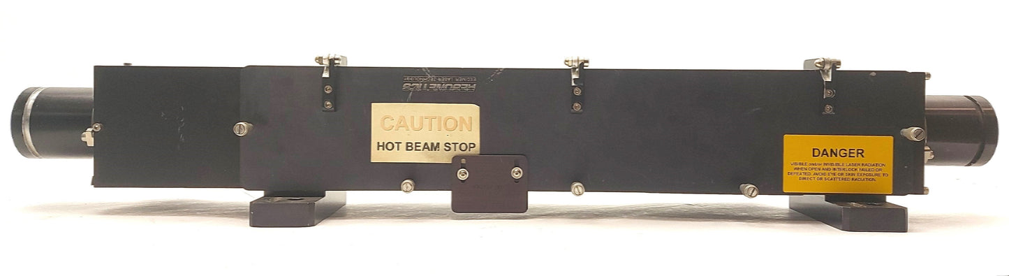 Used Resonetics LASER Optics Cage, 2x 20 1/2" x ?3/8" 2" C2C Rails, 2x 2.5" OD Tube
