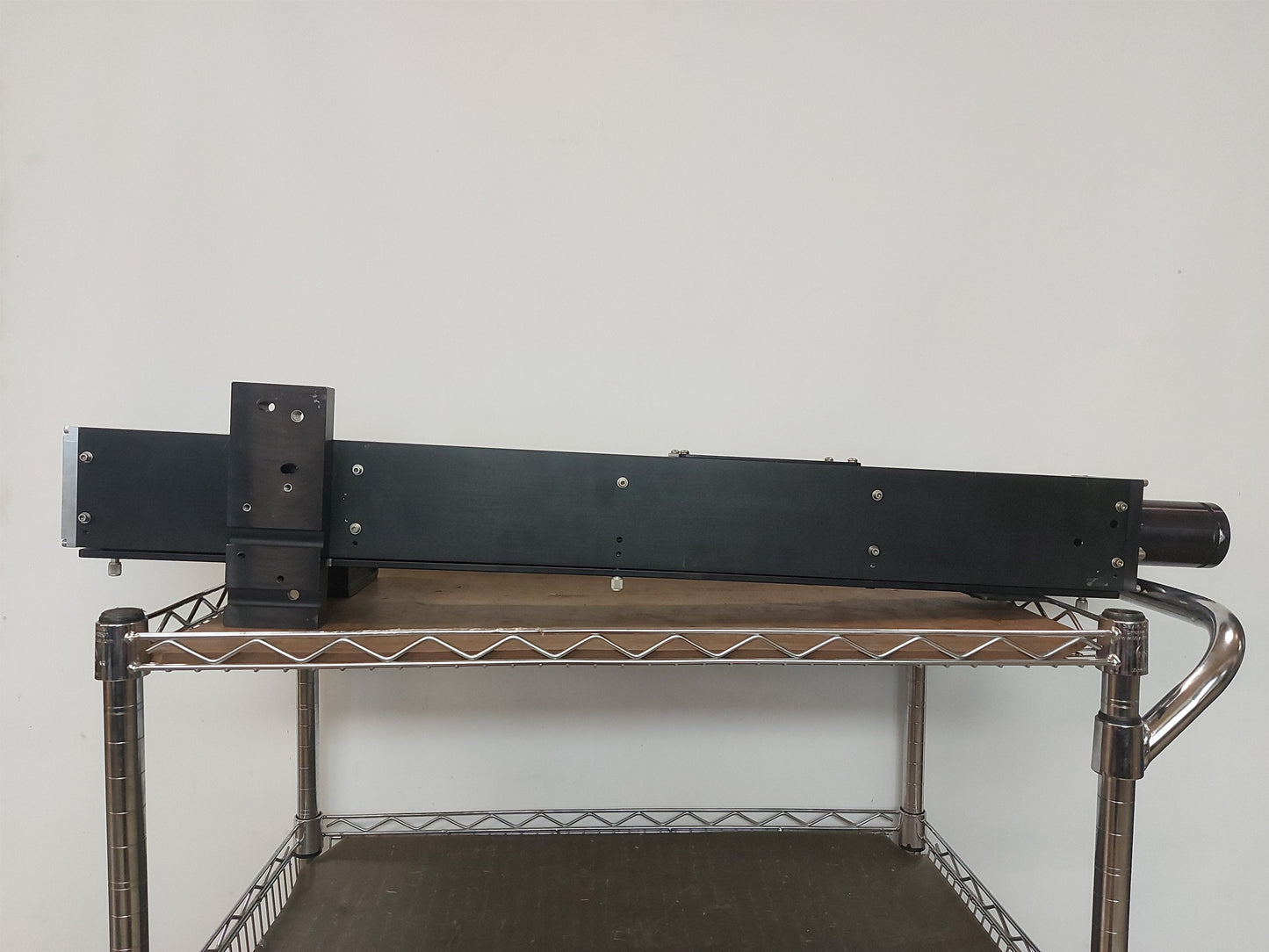 Used Resonetics LASER Optics Cage, 2x 34 3/4" x ?3/8" 2" C2C Rails, 2x 2.5" OD Tube