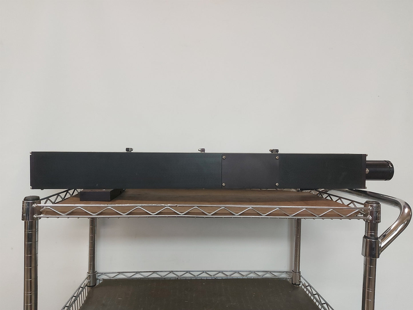 Used Resonetics LASER Optics Cage, 2x 34 3/4" x ?3/8" 2" C2C Rails, 2x 2.5" OD Tube