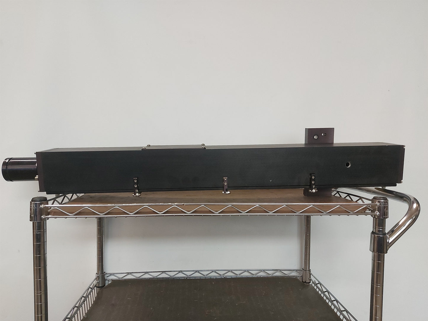 Used Resonetics LASER Optics Cage, 2x 34 3/4" x ?3/8" 2" C2C Rails, 2x 2.5" OD Tube