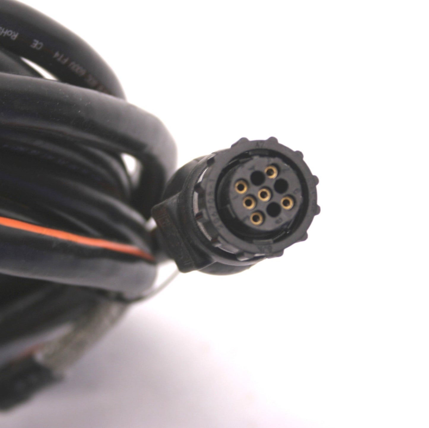 Used Flex Cable FC-CPBM6DF-16AF-M005 Power/Brake Cable 9-Pin Round to Flying Leads 5m