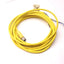 Used Lumberg RKT 4-602/4M Cordset, Length: ~3.75m, Number of Pins: 4