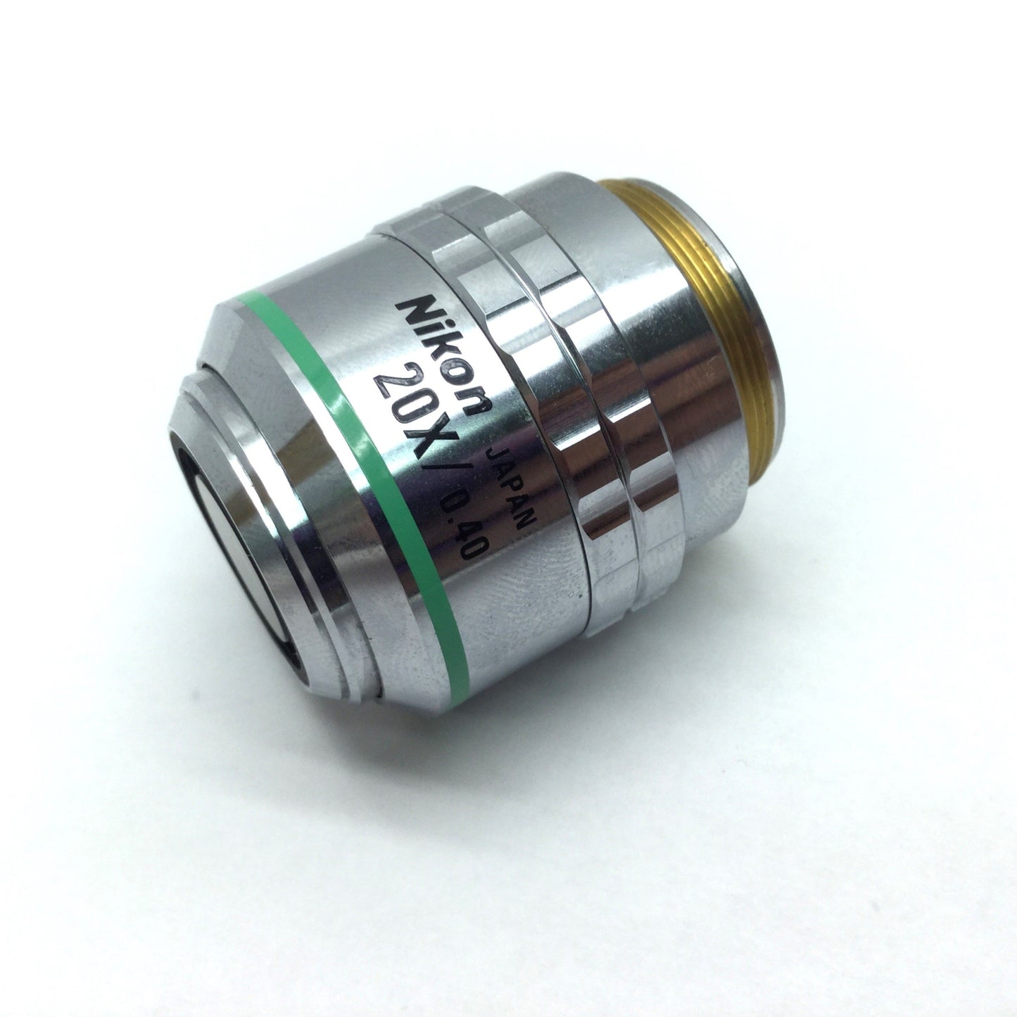 Used Nikon CF Plan 20X/0.40 E Microscope Objective Lens Mag 20x NA 0.40 BD ELWD DIC