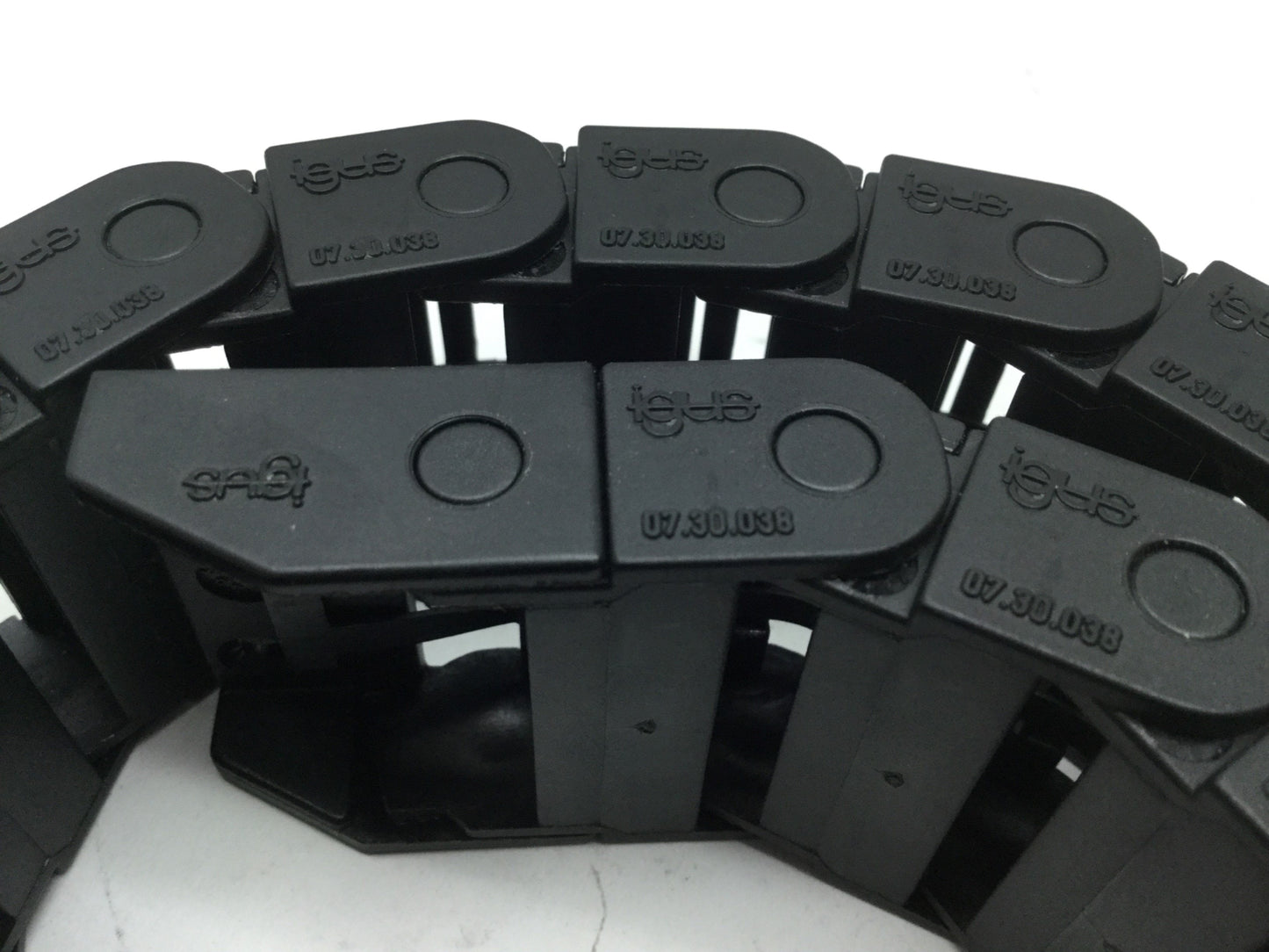 Used IGUS 07.30.038 E-Chain Cable Carrier 30mm Inner Width, 600mm Long