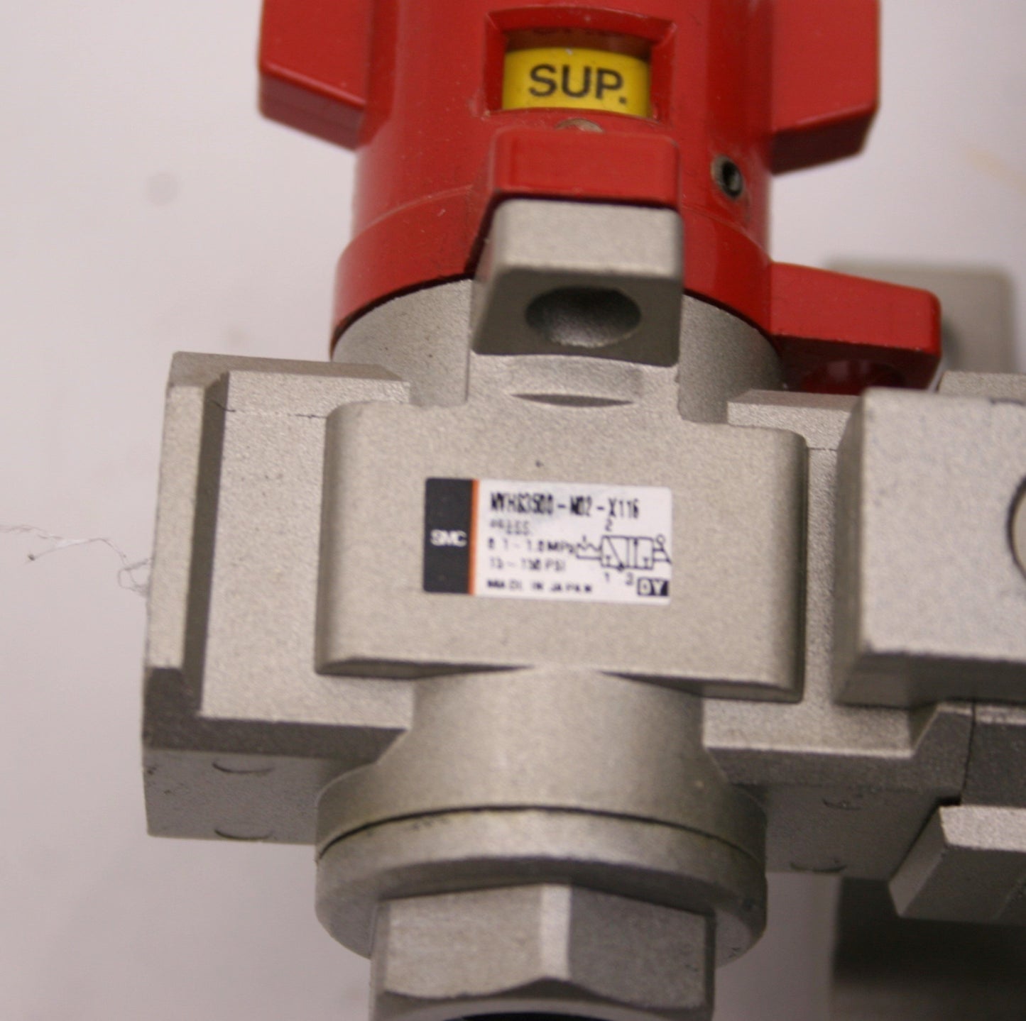 Used SMC NAV3000-N03-5D Soft Start Valve, With NAW3000-N02 Filter/Regulator