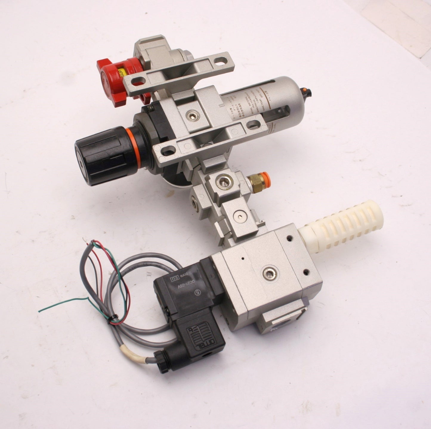 Used SMC NAV3000-N03-5D Soft Start Valve, With NAW3000-N02 Filter/Regulator