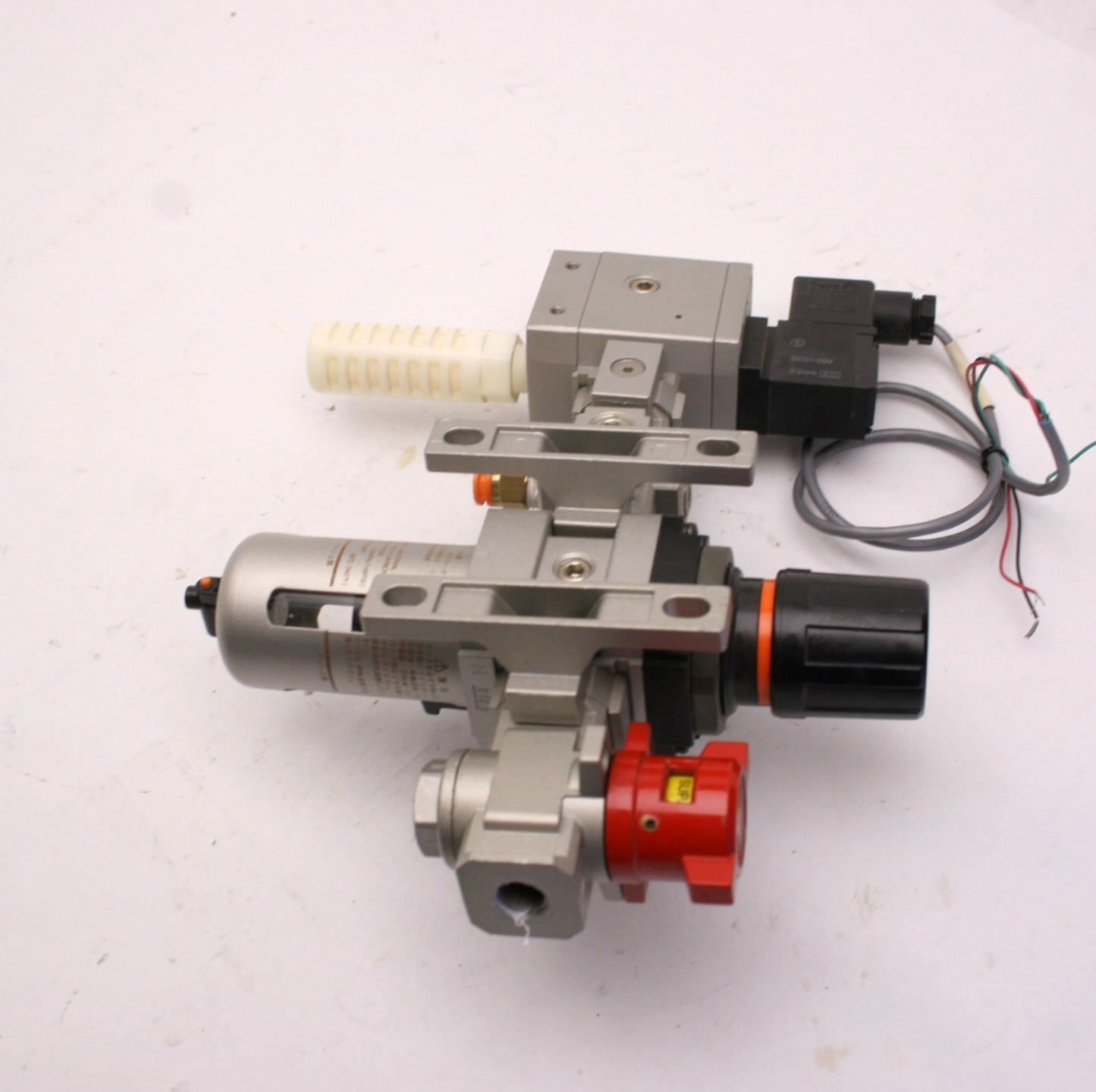 Used SMC NAV3000-N03-5D Soft Start Valve, With NAW3000-N02 Filter/Regulator