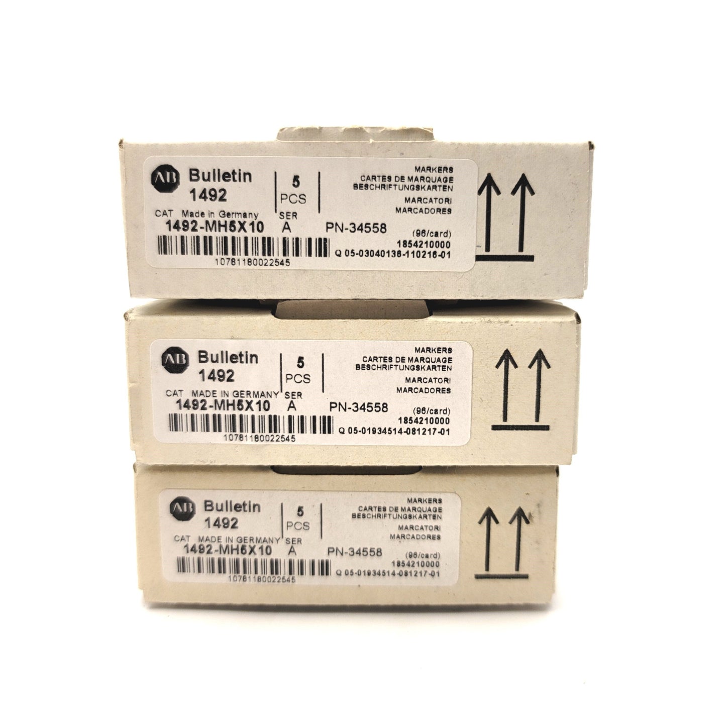 New – Open box Lot Of Assorted Allen Bradley 1492 Marker Cards **SEE DESCRIPTION**