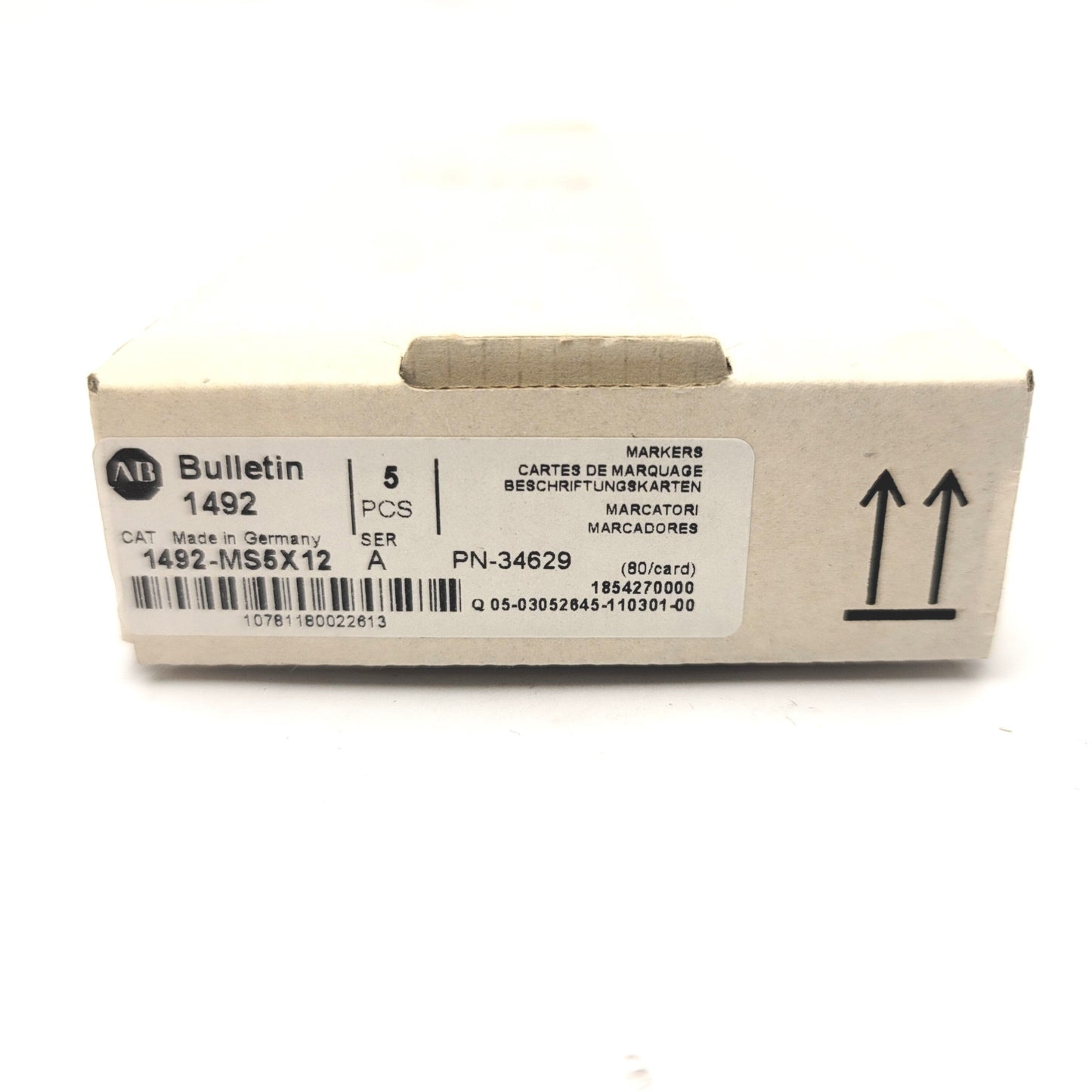 New – Open box Lot Of Assorted Allen Bradley 1492 Marker Cards **SEE DESCRIPTION**