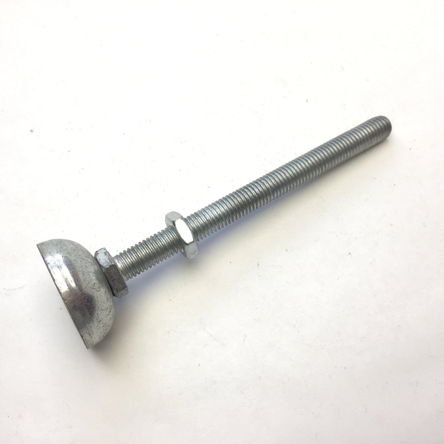 Used Lot of 4 Machine Tilt Leveling Feet, Thread M12-1.75, Length 5-1/2", 1-3/4" Base
