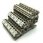 Used Lot of 9 Weidmuller DLI 2.5 W-Series Terminal Blocks, Voltage: 250V, 24A