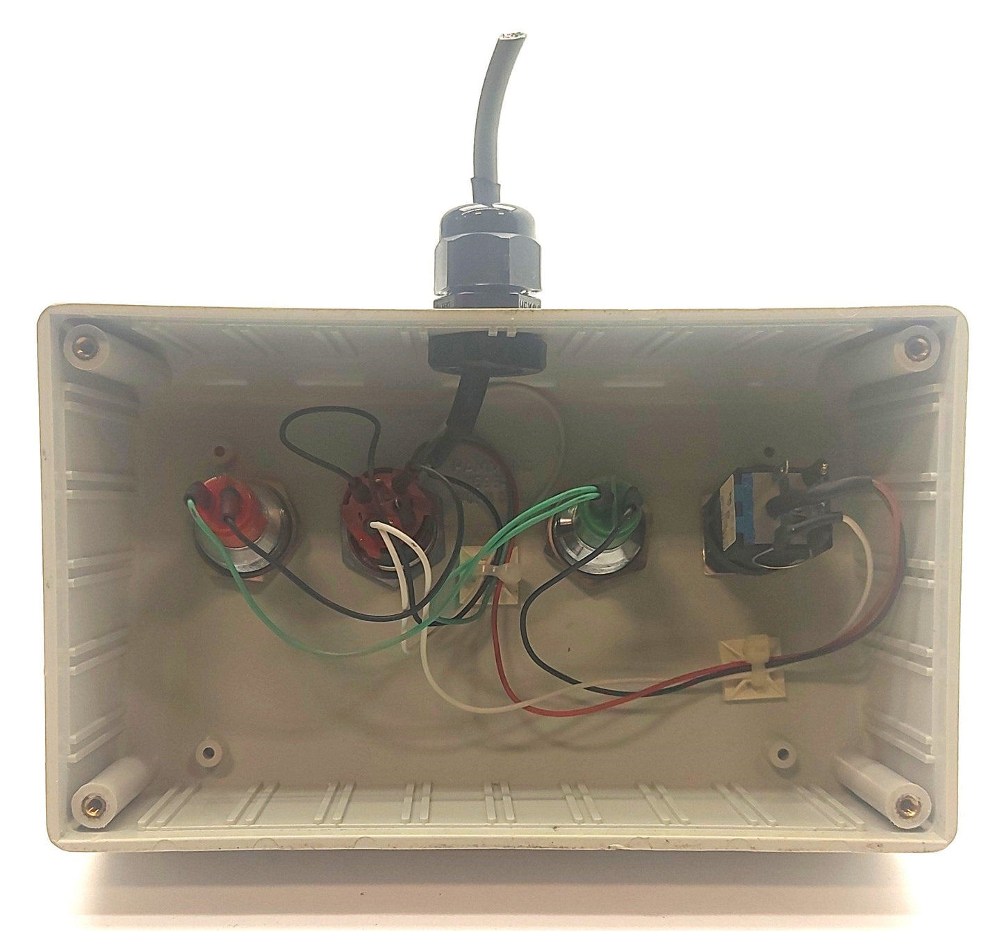 Used Resonetics LASER Control Panel, On/Off, Key Switch, Red/Green Lights *No Key*