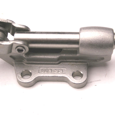 Used De-Sta-Co 603-SS Straight Line Action Clamp 840 lbsf Max, Plunger Travel: 1.25"