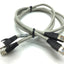 Used 2x L-Com TRD855DSZ-3 Ethernet Cable Cord 26 AWG Stranded Cat 5E Double Shielded