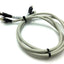 Used 2x L-Com TRD855DSZ-3 Ethernet Cable Cord 26 AWG Stranded Cat 5E Double Shielded